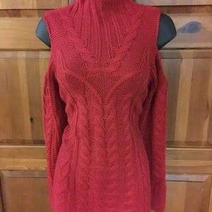 Nicole miller Sweater M red